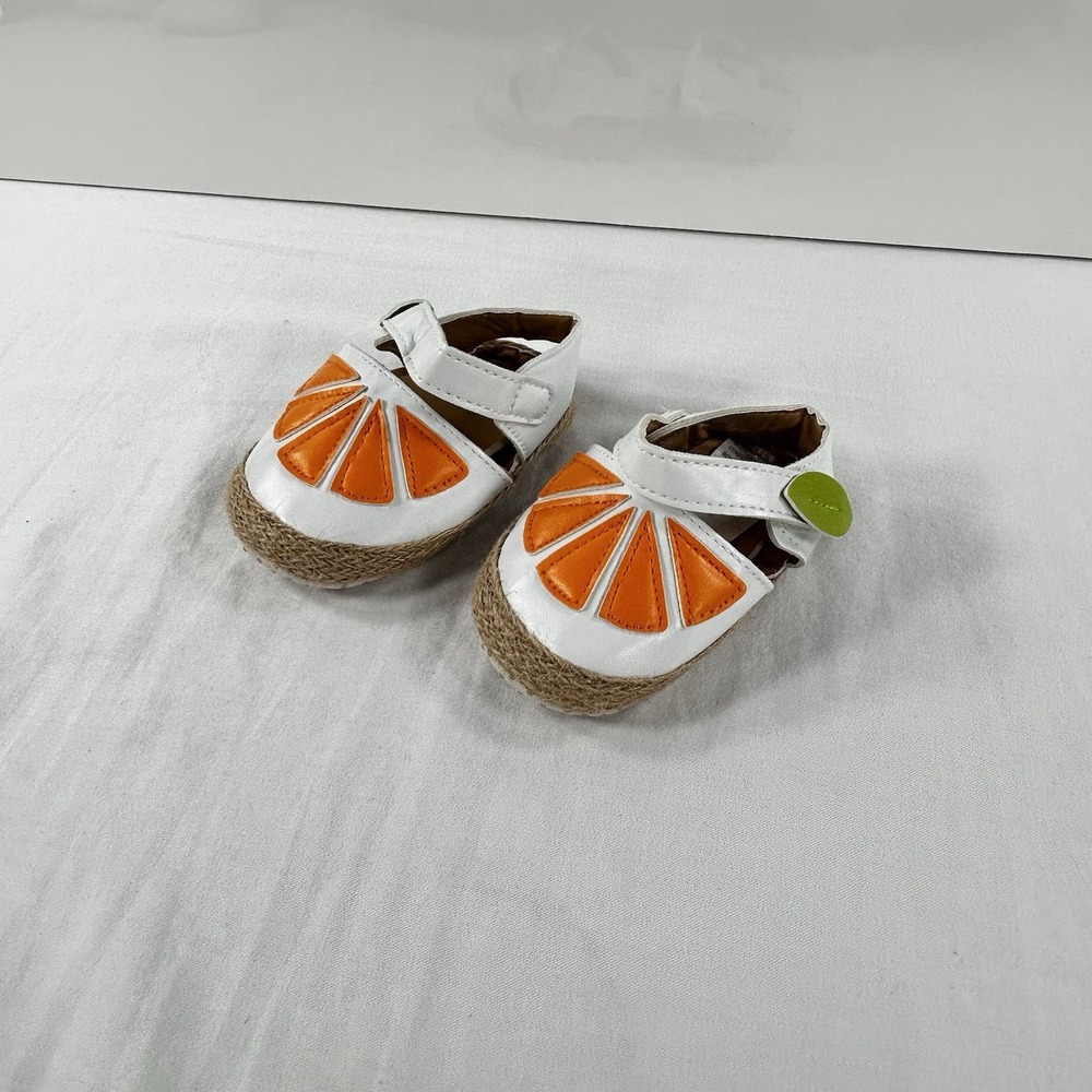 Rachel Zoe Los Angeles New York Citrus Shoes  Infant Toddler 3 Months Orange